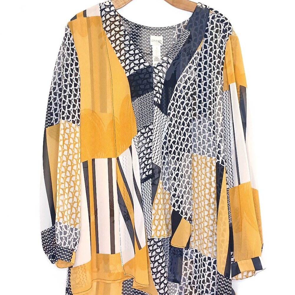 Chicos Patterned Top - image 1